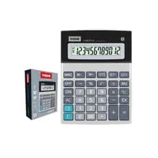 Kit 10 Calculadoras Mesa 12 Dígitos Vighs V-8875-12