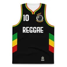 Regata do Reggae Roots Jamaica Preto Jotaz Masculino