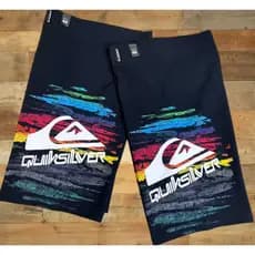 Kit 3 Bermuda Elastan Tactel Masculina Leve Tecido Estica Secagem Rápida Praia Surfe Academia Treino