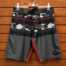 Kit 4 Bermuda Masculina Academia Praia Tactel com Elastano Surf Surfista Bolso Tecido Molinho Secagem Rapida