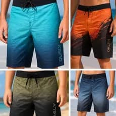 Kit Bermuda Tactel Tec tel Infantil Juvenil Menino Tamanho 8 10 12 14 16 Anos Bermuda Short Calçao De Praia Estampada