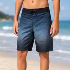 Kit 3 Bermudas Infantil Juvenil Masculina Tactel Elastano Short Menino Praia Piscina Verão Casual Secagem Rápida Leve Co