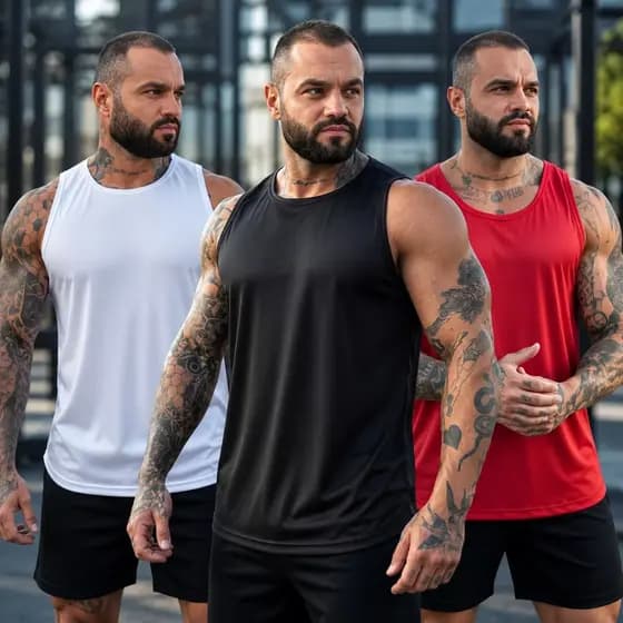 Regata Dry Fit Masculina Techwear