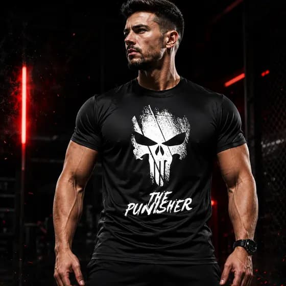 Camiseta Dry Fit Justiceiro Punisher