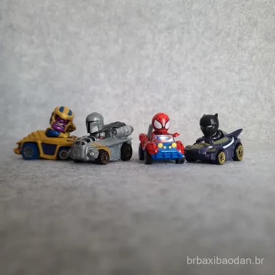 [H118] Brinquedo Modelo Original Hot Wheels Marvel Homem-Aranha Série Seal Car VWQR