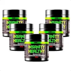 Kit 5 Pré Treino Potes 250g Insanity - Pro Healthy