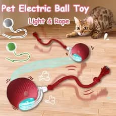 New cat toy dog cat pet smart cat stick; electric ball; automatic rolling toy.
