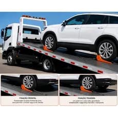 Kit Com 4 Patins De Arraste Para Guincho Plataforma Rollback
