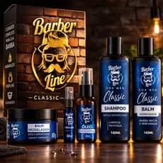 Kit Barba Masculino Completo Shampoo Balm Óleo Modelador Perfume | Hidratação | Cosmética Prime