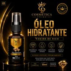 Óleo Hidratante Barba Barber Line Cheiro de Rico 30ml Hidratação Anti Frizz | Cosmética Prime