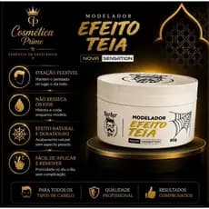 Pomada Modeladora Barber Line | Fixação Forte, Efeito Teia e Modelagem Duradoura / Cosmética Prime
