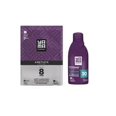 Kit Po Descolorante Ametista Yama 50g + Oxigenada Ametista 30v Yama - 100ml