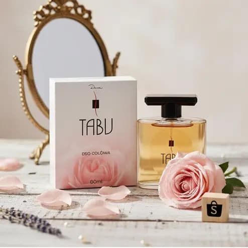 Deo Colônia Tabu Tradicional 60ml – Aroma Clássico Que Encanta
