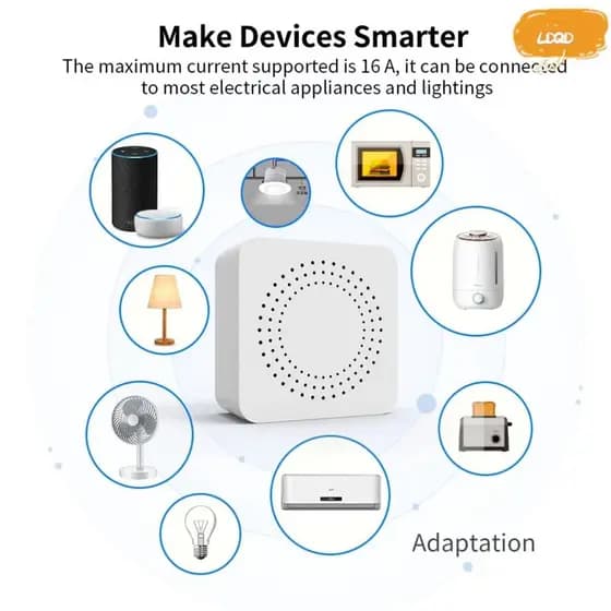 16A Tuya Wifi Interruptor Inteligente Suporte Smart Life APP funciona com o google home alexa