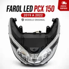 Farol Dianteiro Led Honda Pcx 150 2019 2020 2021 2022 Completo Modelo Original