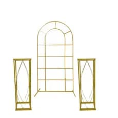 Painel para Decoração de Festa Arco Janela + 2 Colunas Desmontável