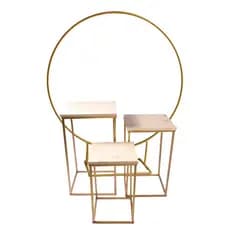 Trio de Mesa + Arco Redondo Kit Pegue Monte