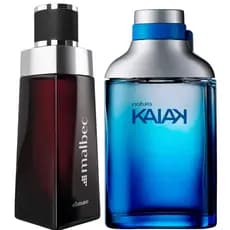 Kit 2 Perfumes Masculinos Nacionais 60ml Cada Embalagem Lacrada