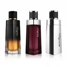 Kit 3 Perfumes Malbec Masculinos Alta fixação