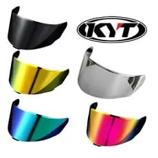 VISEIRA VISION CAPACETE KYT TT COURSE VÁRIAS CORES MODELOS GEAR FUSELAGE MASIA PILOTO TOP