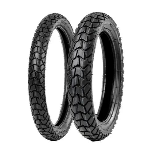 PAR PNEU 120/80-18 + 90/90-21 MAGGION VIPER ORIGINAL NOVO TRASEIRO E DIANTEIRO XRE 300 MOTO TENERE 250 TORNADO
