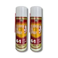 Kit 2un Óleo Spray Lubrificante De Máquinas Clipper Oil 30ml-Ferramentas de Barbeiro