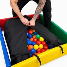 Saco Coletor de Bolinhas Reforçado para Piscina de Bolinhas 150x150