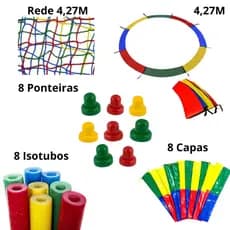 Kit para Pula Pula – Rede de Proteção, Protetor de Molas, Isotubos e Capas