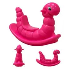 Cavalinho Gangorra – Diversos Formatos – Brinquedo Divertido e Confiável Rosa