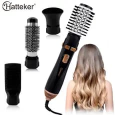 Escova Rotativa Automática 4 em 1 Secador e Modelador 1200W 110v Hatteker HT-301