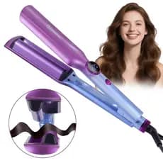 Chapinha Prancha Modelador Ondular Temperatura Ajustável 100–230°C Bivolt