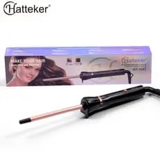 Modelar Cabelos Hatteker Cerâmica Com Fio Esquenta Rápido 9mm Professional Bivolt Original 2 Modelo