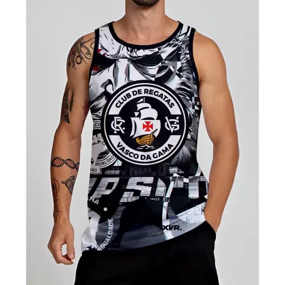 Camiseta sem Manga Gigante da colina Poliéster estampa total