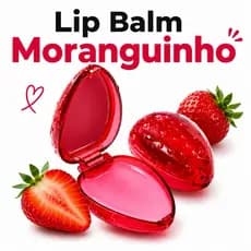 Lip Balm Moranguinho Hidratante Labial | Hidratante Morango | Lábios Macios