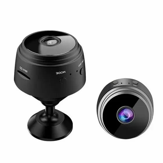 Câmera A9 Mini HD Wi-Fi: Grava no Cartão de Memória + Envio Imediato e Encaixe Simples!