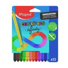 Lápis De Cor Cores   Color Peps Infinity MapeD