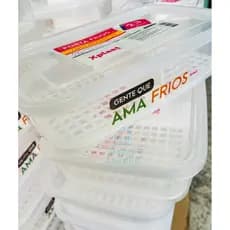 Porta Frios com Divisórias 2,3 Litros – Praticidade e Organização para sua Geladeir