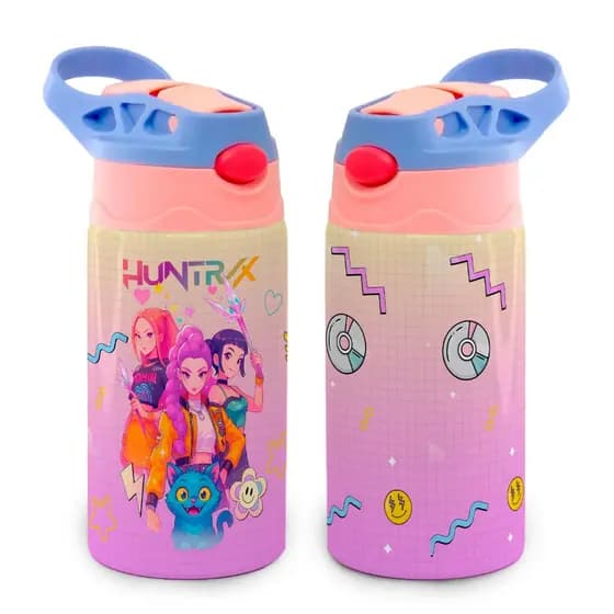 Garrafa Térmica Guerreiras K-pop Huntrix