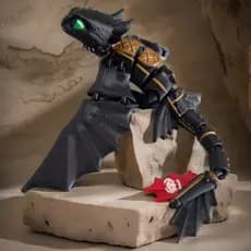 Boneco Articulado 3D – Como Treinar Seu Dragão (Fúria da Noite/Banguela) –TAMANHO GRANDE