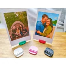 Kit Suporte/base para foto polaroid