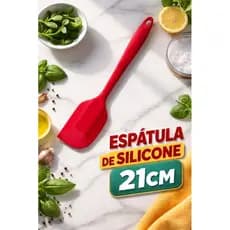 Espátula Pão Duro de Silicone (21×4cm)Profissional Antiaderênte Resistente ao Calor Cozinha Confeitaria – Nicobem