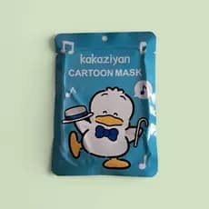 Máscara Facial Coreana Kakaziyan Cartoon Mask Hidratante Nutritiva 30g