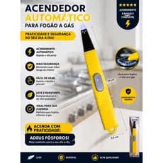 Acendedor Automático para Fogão a Gás 🔥 Prático, Seguro e Fácil de Usar