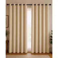 Cortina PREMIUM 3,00x2,50 - Decoração Para Quarto, Sala & Escritório Janela Inteira Ótimo Caimento