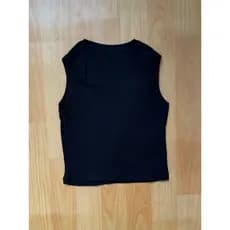 Cropped Feminino Canelada Ribana Premium Regata Básica Camiseta Feminino Cropped Regata Algodão