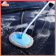 Esfregão para Lavagem de Carros com Barra Curva Escova de limpeza cabelos macios que não danificam a pintura