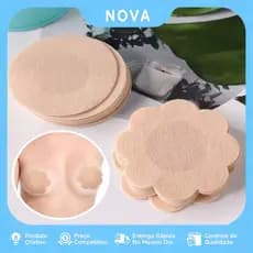 kit 100 Capas Descartáveis Invisível Adesivo Protetor mamilo para Tampar Mamilos/Aureola