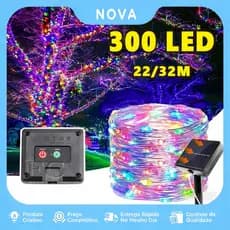 22M/32M Luzes Solares De Fadas 300LED 8 Modos À Prova D'água Ao Ar Livre Para Decoração De Festas De Nata