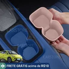 Para BYD Dolphin Mini Almofada De Copo De Água Controle Central Silicone De Carregamento Sem Fio Interior Com Base Decor