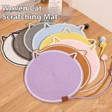 Almofada para arranhar para gatos de interior, almofada macia para descanso de filhotes, material confortável para dormi